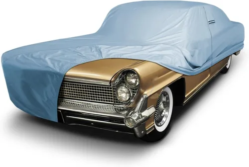 Vista 49 de iCarCover Funda de automóvil a medida para Lincoln Capri (1952-1957), impermeable, para todo tipo de clima, lluvia, nieve, protección solar UV Rayas