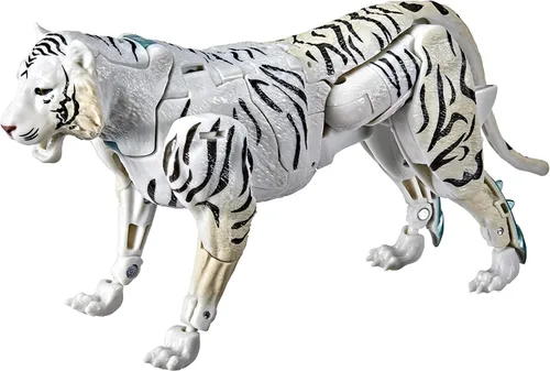Vista 2 de Transformers Toys Generations War for Cybertron: Kingdom Voyager WFC-K35 Tigatron - Figura de acción para niños de 8 años en adelante, 7 pulgadas