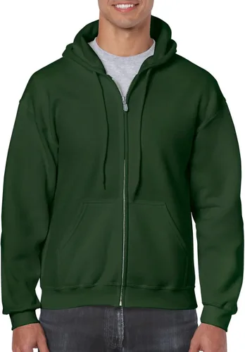 Vista 46 de Gildan Sudadera con capucha y cremallera completa para hombre