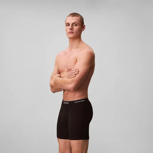 Vista 6 de Calvin Klein Calzoncillos Bóxer Brief Clásicos de Algodón para Hombre (3 unidades)