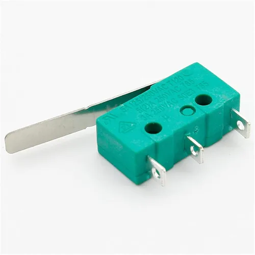 Vista 3 de Limit Switch 10PCS 3 pins Micro Touch Switches NO+NC 3a/5a 125VAC 250VAC Mini Limit Switch Micro Switch Microswitches with 29mm Long Lever