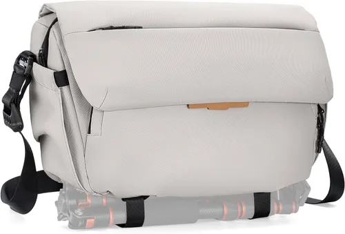 Vista 8 de K&F CONCEPT Bolsa bandolera para cámara, bolsa cruzada para cámara de 13L Negro