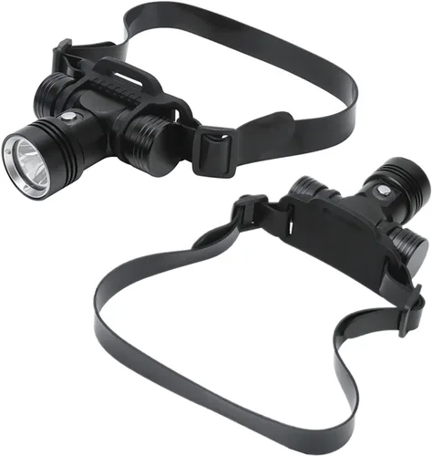 Vista 2 de XLENTGEN Luces de buceo superbrillantes, faros de buceo IPX8, impermeable, 3 modos de iluminación, luz de seguridad submarina de 2000 lúmenes