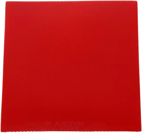 Vista 4 de Dilwe Goma, raqueta de tenis de mesa de goma deportiva accesorio de repuesto (rojo)