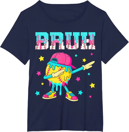 Vista 17 de Baseball Life Style 101 Apparel Youth Drip Baseball Boys Kid Camiseta