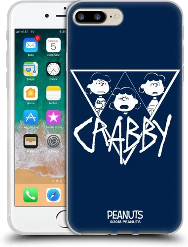 Vista 146 de Head Case Designs Funda de gel con licencia oficial de Peanuts Charlie Brown Good Grief Rock Tees [protección de grado militar] compatible con Apple