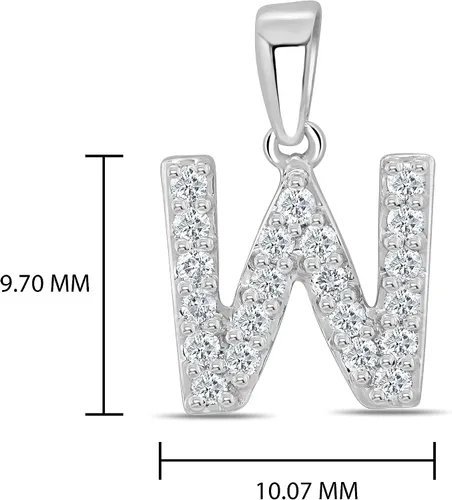 Vista 144 de Collar colgante con letra inicial de diamantes en oro amarillo de 14k (1/10 quilates) 18 pulgadas