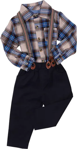 Vista 3 de LUKYCILD Ropa de niño Ropa de bebé niño Ropa para niños pequeños
