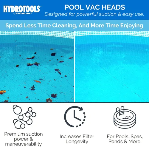 Vista 2 de Cabezal aspirador Swimline 8150 Flex pesado, azul