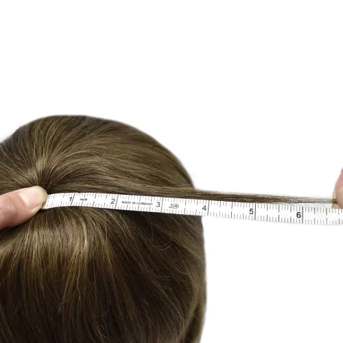 Vista 147 de Toupee para hombre 100% cabello humano real tupé para hombres 0.004 in piel de poliuretano para hombre, sistema de reemplazo de piezas de pelo