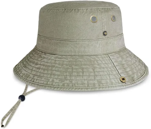 Vista 19 de CHOK.LIDS Sombrero clásico de algodón de ala ancha con cuerda ajustable unisex sombrero de sol ligero para viajes al aire libre