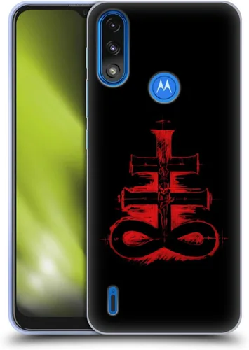 Vista 10 de Head Case Designs Officially Licensed King Diamond Abigail Album Poster Soft Gel Case Compatible with Moto E7 Power/Moto E7i Power