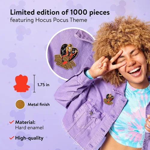 Vista 3 de Disney Enamel Blind Box Pin Set Pack of 4 Pieces Limited Edition Collectors Pins