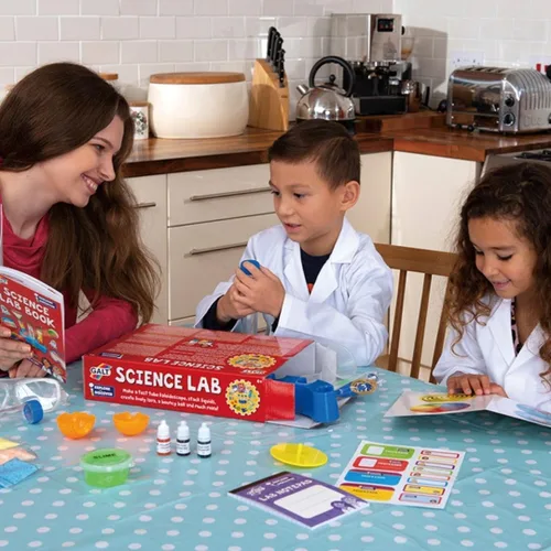 Vista 6 de Galt Juguetes, laboratorio de ciencias, kit de ciencia para niños, 20 experimentos divertidos, a partir de 6 años