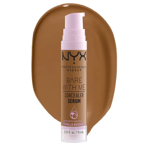 Vista 24 de NYX PROFESSIONAL MAKEUP Bare With Me - Suero corrector, Maquillaje corrector para hasta 24 horas de hidratación - Claro