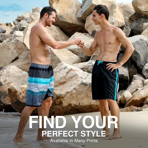 Vista 6 de Kanu Surf - Traje de baño Mirage para hombre (talla regular y grande)
