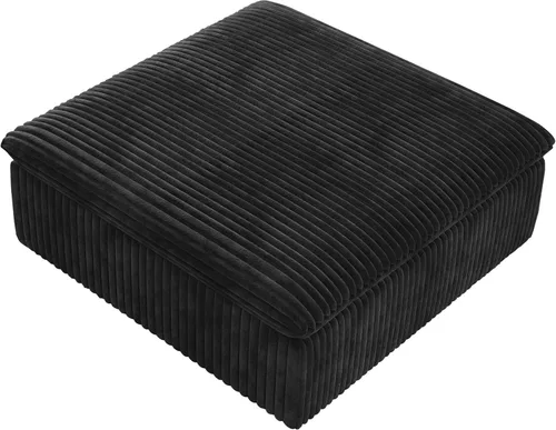 Vista 19 de LoveSeat Cloud Couch Sofá Seccional Modular para Sala de Estar, Sofá Moderno con Asiento Profundo, Sofá de 2 Plazas Sin Huesos con Otomana, Cómodos