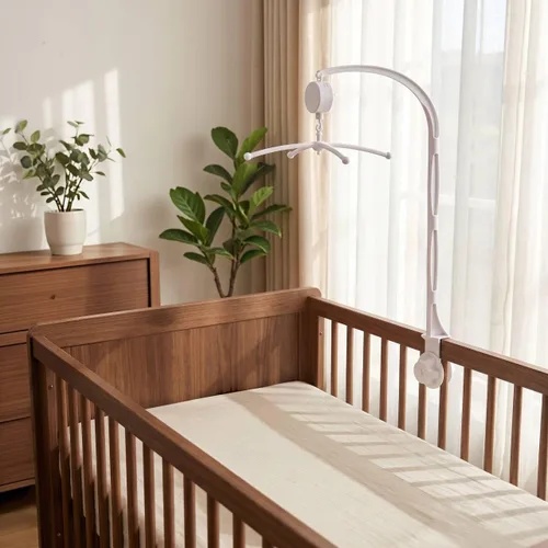Vista 6 de Soporte móvil de campana de cama para cuna de bebé de 34