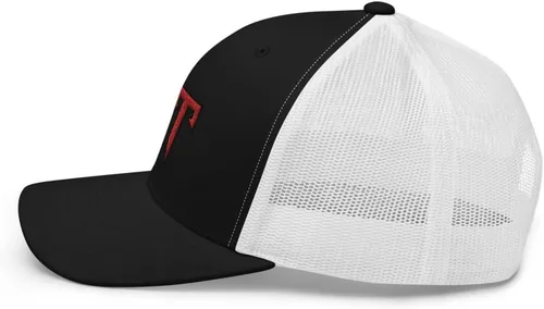 Vista 6 de RIVEMUG Corridos Tumbados CT - Gorra de camionero curvada con corona media, ajustable, Coridos Belicos