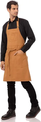 Vista 2 de Chef Works Unisex Rockford Bib Apron