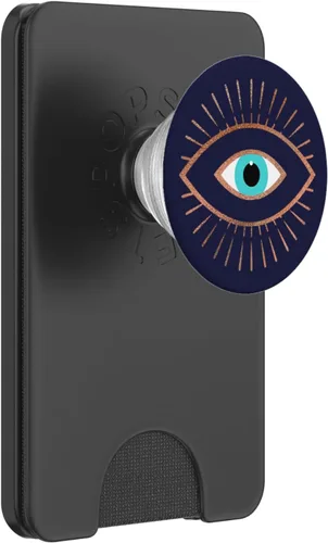 Vista 7 de Rose Evil Eye PopSockets PopSockets PopGrip: agarre intercambiable para teléfonos y tabletas