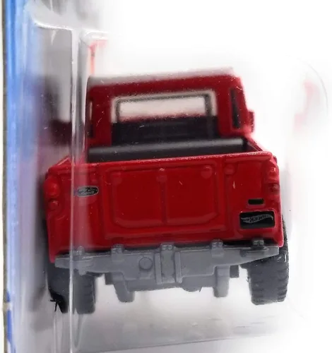 Vista 5 de Hot Wheels Land Rover Series III Pickup 111/250, rojo