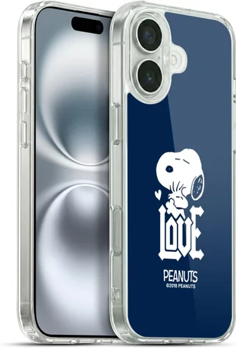 Vista 32 de Head Case Designs Funda de gel con licencia oficial de Peanuts Charlie Brown Good Grief Rock Tees [protección de grado militar] compatible con Apple