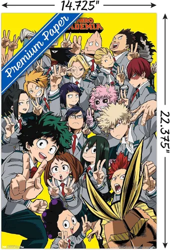 Vista 3 de Trends International Hero Academia-Selfie - Póster de pared