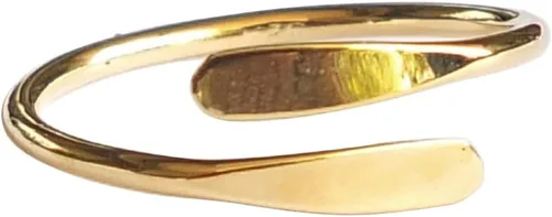 Vista 13 de Creations - Anillo de plata de ley 925 hecho a mano, anillo de dedo del pie ajustable, fino clásico delicado dedo abierto, anillos de meñique