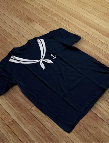 Vista 5 de Camisa de marinero para hombre disfraz de temática náutica camisas de Halloween