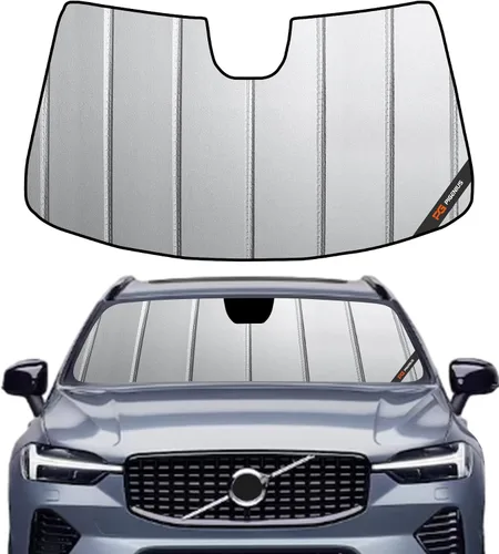 Vista 19 de Pigenius Parasol de parabrisas para Volvo XC90 2016-2025 Parasol personalizado para ventana delantera - Protección