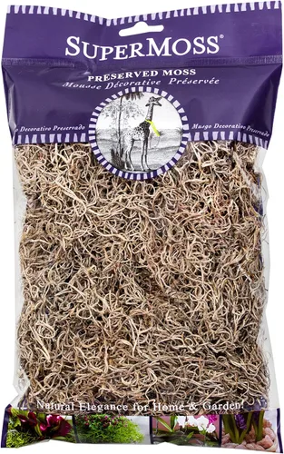 Vista 6 de SuperMoss (26926) Musgo Español Seco, Natural, 1.36 Kilogramos