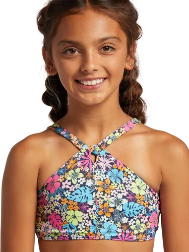 Vista 5 de Roxy Conjunto de traje de baño con top corto Daisy Mood para niña