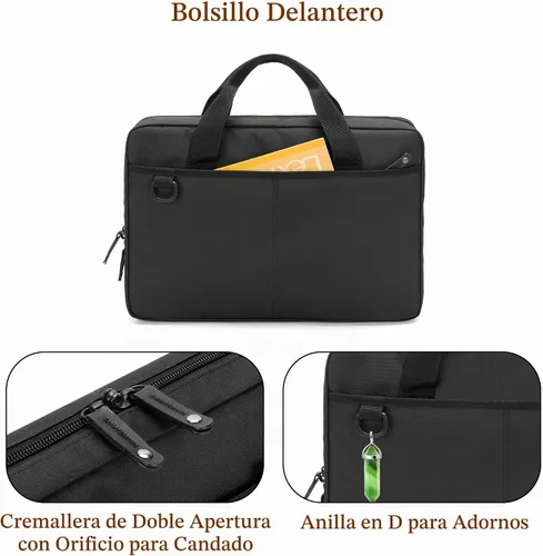 Vista 5 de Samdew - Bolsa de almacenamiento para cuchillos con cerradura y más de 20 ranuras, hasta 17.5 pulgadas, solo bolsa Chef Knife Case for Kitchen