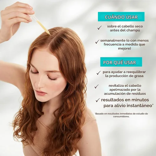 Vista 5 de Moroccanoil Tratamiento para el cuero cabelludo graso, 1.5 fl oz