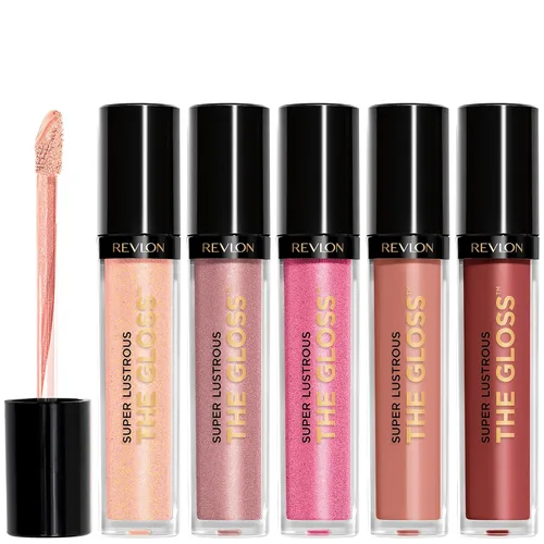 Vista 16 de Revlon - Brillo de labios, Super Lustrous The Gloss, no es pegajoso, acabado de alto brillo 200 Crystal Clear