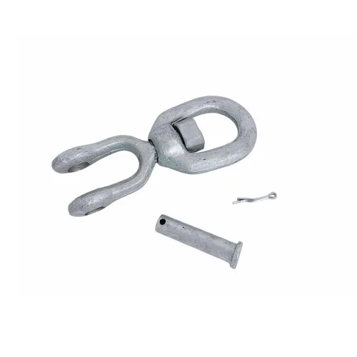 Vista 6 de Marina Amarre Galvanizado Mandíbula Ojo Giratorio 5/8" WLL 5200 lbs Cap