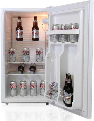 Vista 2 de Koolatron Coors Light Rocky Mountain - Refrigerador compacto con abridor de botellas, 90 L/95 cuartos de galón, 3.2 pies cúbicos para aperitivos