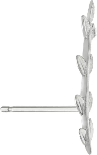 Vista 4 de Women's 14K Leaf Climber Stud Earrings