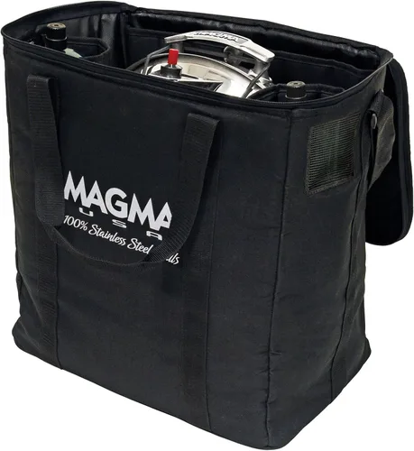 Vista 4 de MAGMA Productos, Parrilla de gas para tetera marina, A10-215 y productos, Funda acolchada de transporte/almacenamiento para hervidores marinos