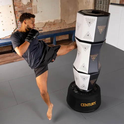 Vista 9 de Century Wavemaster 2XL Pro Vario - Saco de boxeo independiente para adultos Múltiples superficies llamativas y dos tipos de espuma Bolsa