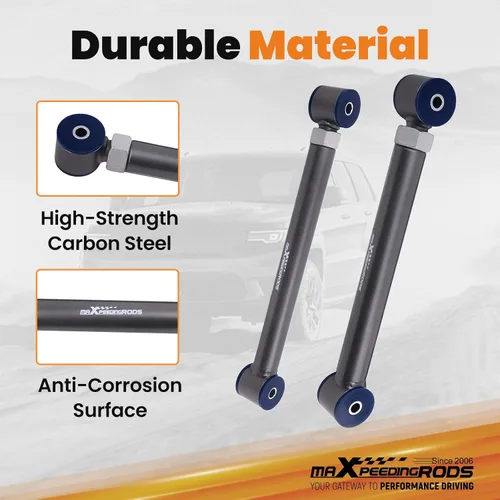 Vista 2 de maXpeedingrods Brazos de control delanteros de 0-6 pulgadas para Dodge Ram 1500 2500 3500 1994-2009, kit de brazo de control ajustable