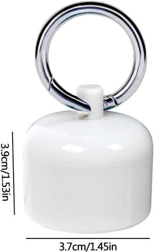 Vista 6 de Soporte de joyería de viaje, llavero portátil para anillos, caja de almacenamiento de joyas deportivas, estuche de joyería de viaje, contenedor