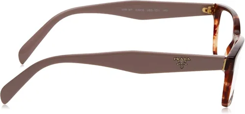 Vista 3 de Prada PR 18TV - Gafas para mujer color rosa Havana 53