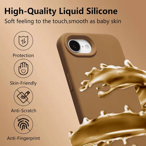 Vista 426 de Funda magnética de silicona para iPhone 13 Pro, color blanco antiguo [Compatible con Magsafe] [Forro de microfibra suave antiarañazos], funda