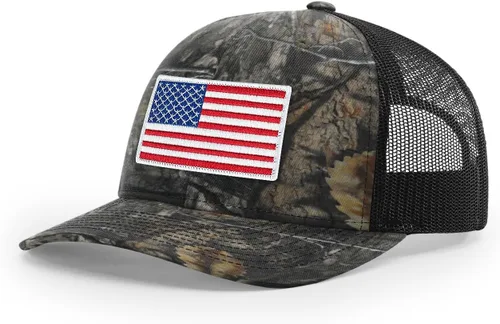 Vista 110 de Joe's USA Richardson 112 - Gorras de camionero con parche gráfico personalizado - Gorras estructuradas de cinco y seis paneles Richardson Premium