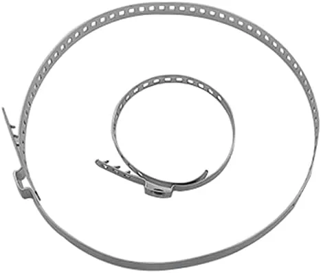 Vista 5 de Kit de abrazaderas de arranque CV – Abrazaderas de crimpado de junta de eje ajustable universal de acero inoxidable para arranque de eje