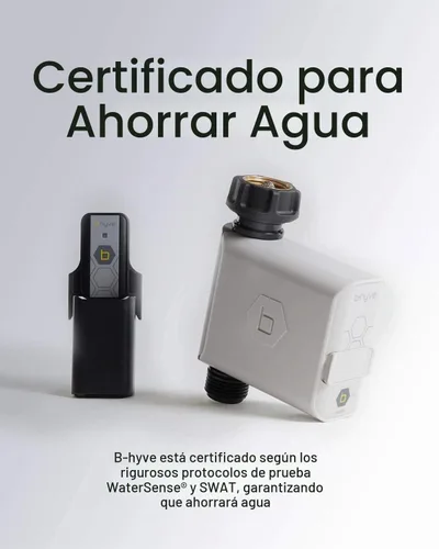 Vista 3 de Orbit Temporizador de riego inteligente con concentrador Wi-Fi (zona única y manguera Y)