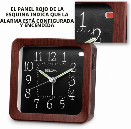 Vista 4 de Bulova B1870 Manor Despertador