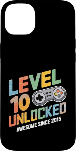 Vista 15 de iPhone 16 10 Unlocked Gamer 10th Birthday 2015 2025 gaming video ten Case